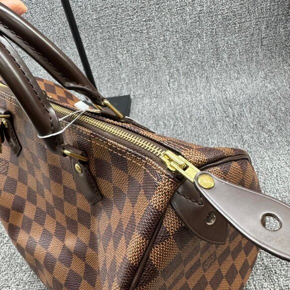 Louis Vuitton Speedy 30 Damier Ebene Canvas Tote 775-071525 - Picture 9 of 15